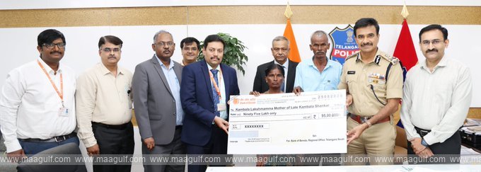 Financial assistance to the family of AR constable who died in a road accident