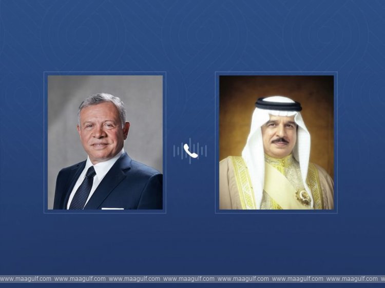The kings of Bahrain and Jordan strongly condemned the Iranian attacks