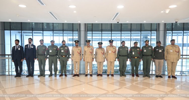 Lieutenant General Abdullah Al Marri Inspects the General Department of Human Resources