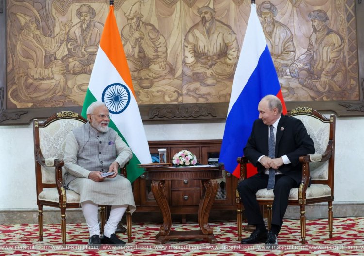 PM Modi meets Putin.. Key discussions on India-Russia relations