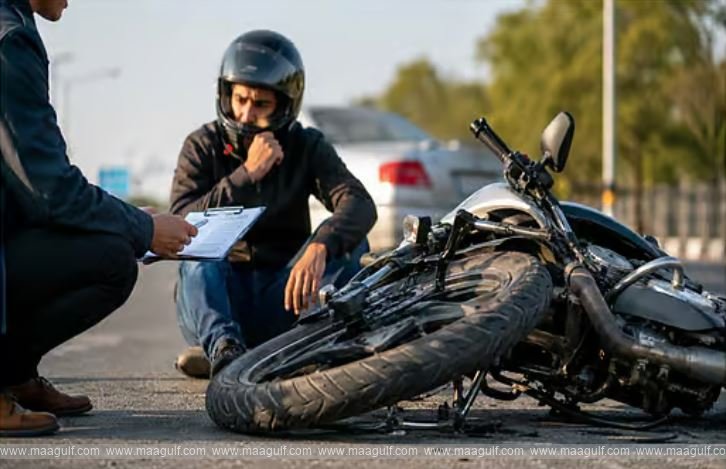 Bike rider fined 4,000 Dirhams in Dubai!!