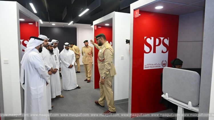 Dubai Police Receives Delegation from Qatar\'s Ministry of Interior
