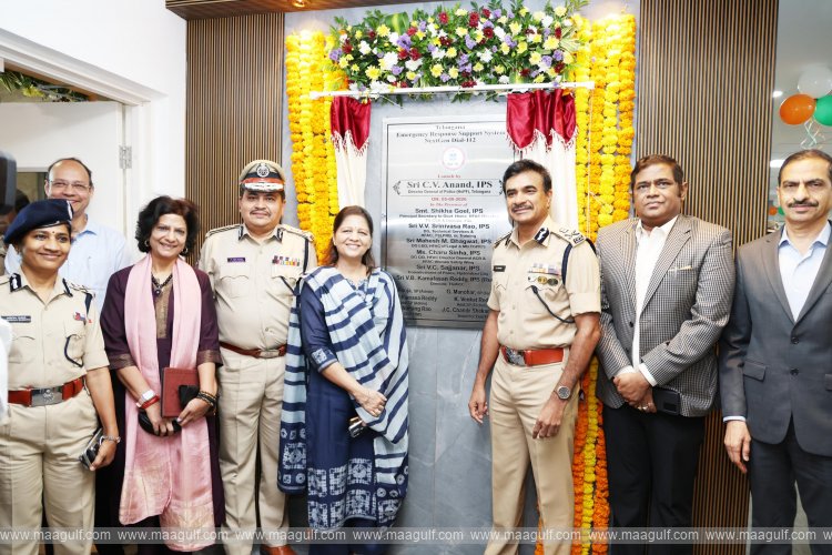 DGP C.V. Anand launches ‘Dial 112’ services in Telangana