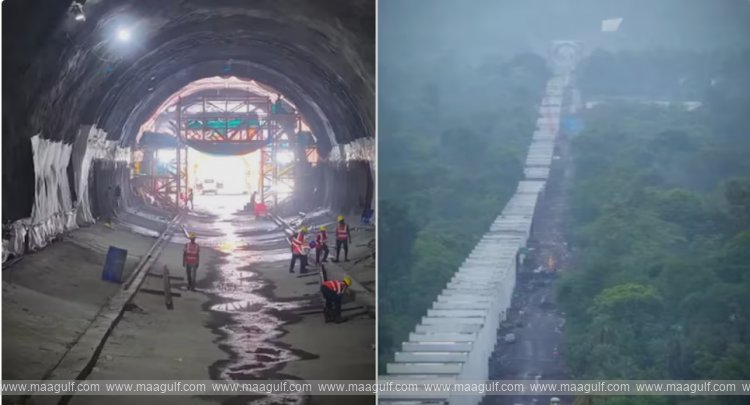 India\'s first bullet train project...work is progressing at a rapid pace