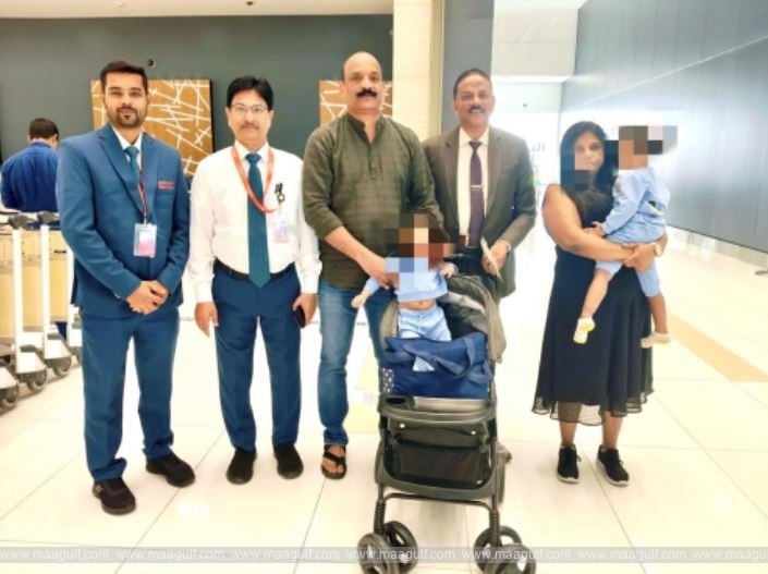 రెండేళ్ల కష్టాలకు తెర.. ఇద్దరు పిల్లలతో స్వదేశానికి చేరుకున్న భారతీయ మహిళ..!!