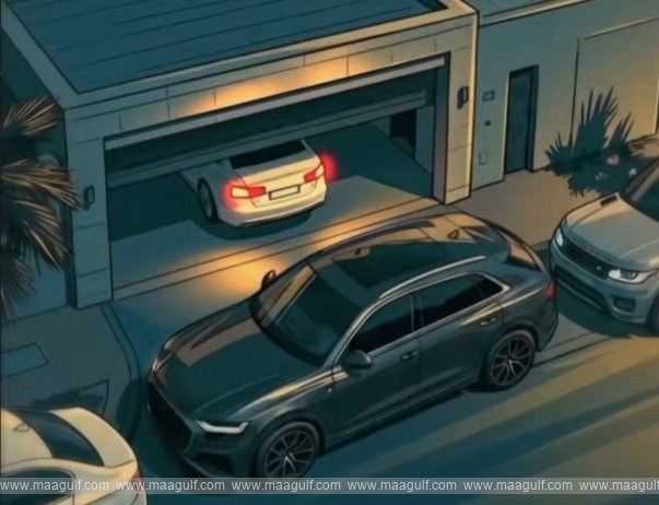 QAR 300 fine for parking in a way that blocks a house..!!