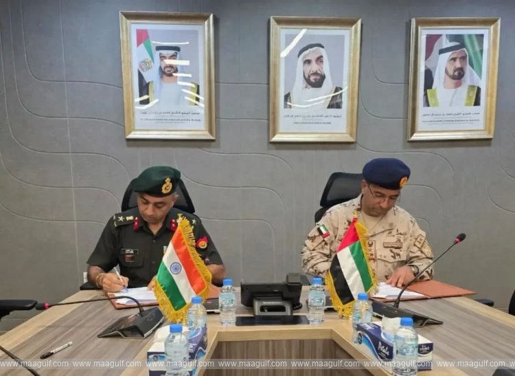 Key talks on India-UAE defense cooperation..