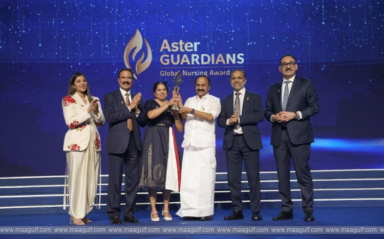 అస్టర్ గార్డియన్స్ గ్లోబల్ నర్సింగ్ అవార్డు 2026 విజేతగా అగిమోల్ ప్రదీప్