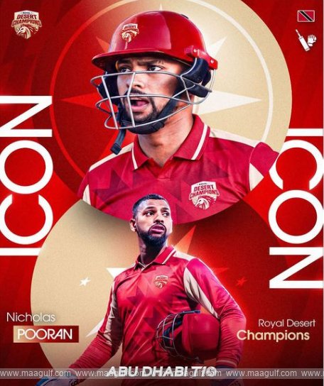 Nicholas Pooran Joins Royal Desert Champions in Abu Dhabi T10