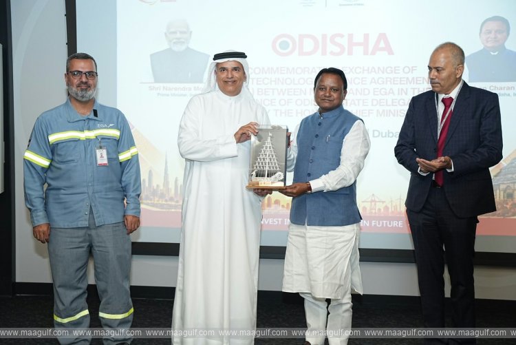 Odisha CM Mohan Charan Majhi Holds Talks with Emirates Global Aluminium CEO