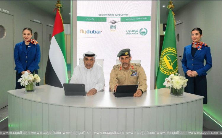 Dubai Police and flydubai Sign MoU to Enhance Visitor Happiness