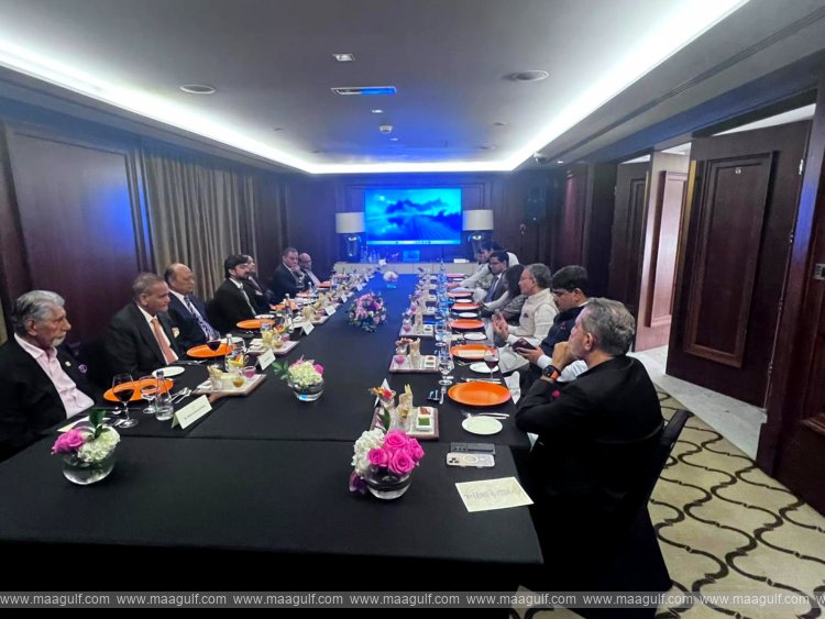 MEA Secretary (CPV & OIA) Sripriya Ranganathan Holds Discussions with UAE Indian Business Leaders