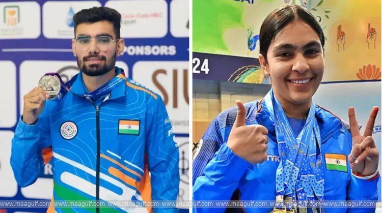 Gold and silver for India on the sixth day of shooting!