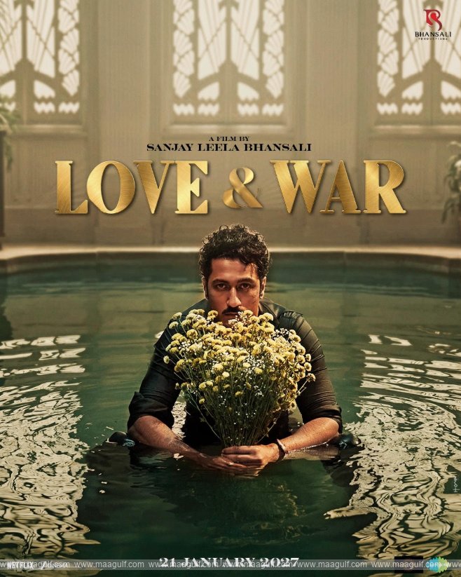 Vicky Kaushal\'s Powerful First Look from Sanjay Leela Bhansali\'s Love & War revealed