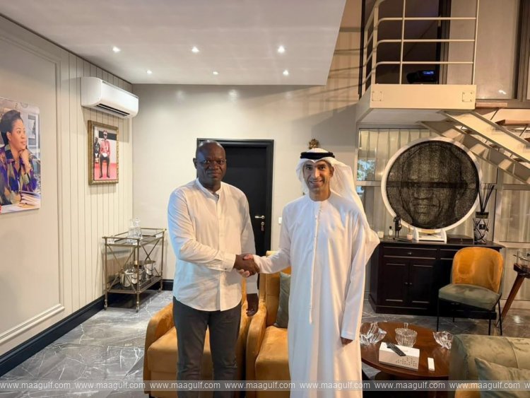 President of Gabon receives Al Zeyoudi, stresses keenness to develop trade and investment partnership with UAE