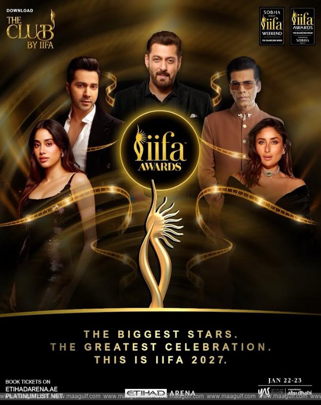 IIFA Awards 2027 will Stream Live Worldwide on Youtube