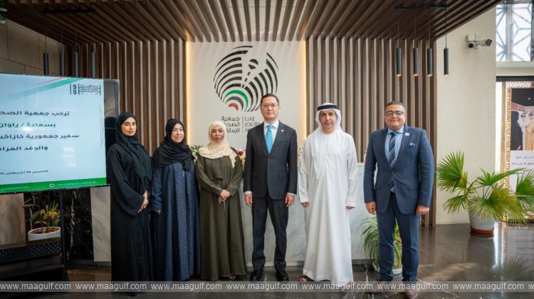 Kazakhstan Ambassador Visits Emirates Journalists Association in Dubai