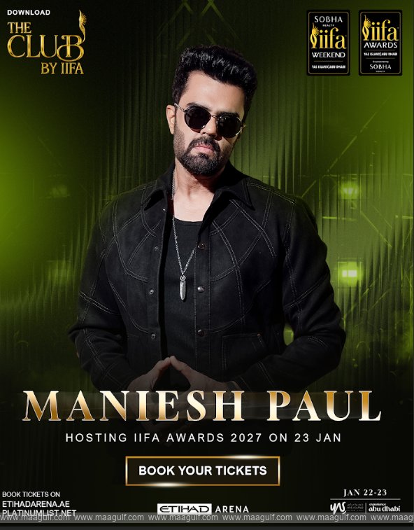 Maniesh Paul brings his Signature Charm & Energy to Host IIFA 2027