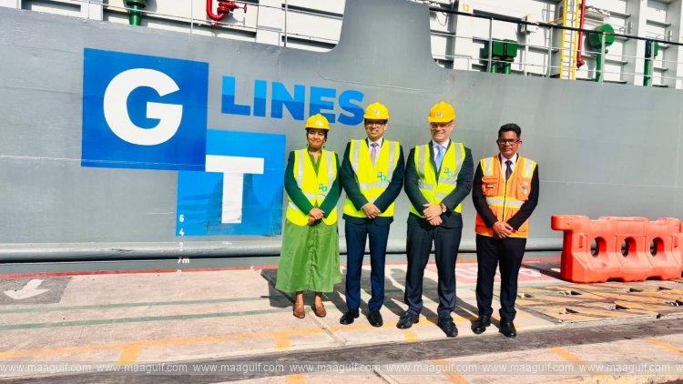 Indian Consul General Visits Khorfakkan Port, Explores India-UAE Maritime Cooperation