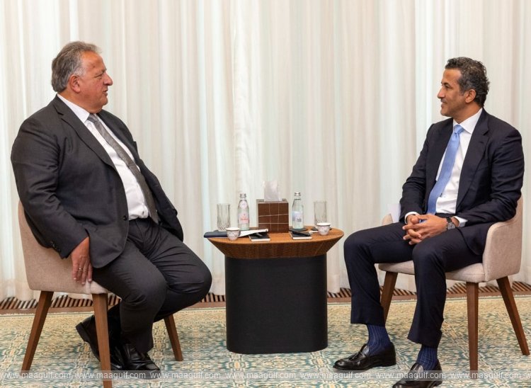 Saeed Al Hajeri, Moderna Chairman discuss investment, cooperation opportunities in advanced pharmaceuticals