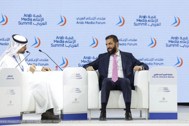 Syrian President Ahmad Al-Sharaa outlines vision for Syria’s future at Arab Media Summit 2026