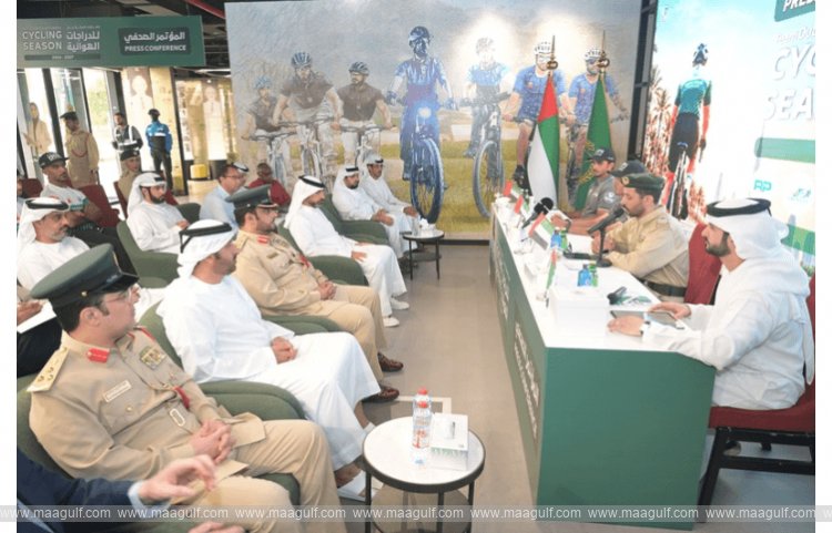 14 Races in Eight Months Team Dubai Police Unveils Cycling Calendar for 2026 and 2027