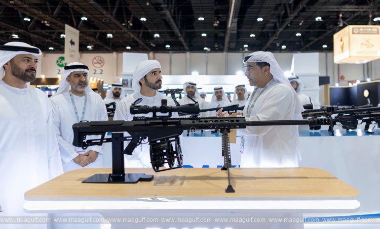 Sheikh Hamdan visits Abu Dhabi International Hunting and Equestrian Exhibition 2026