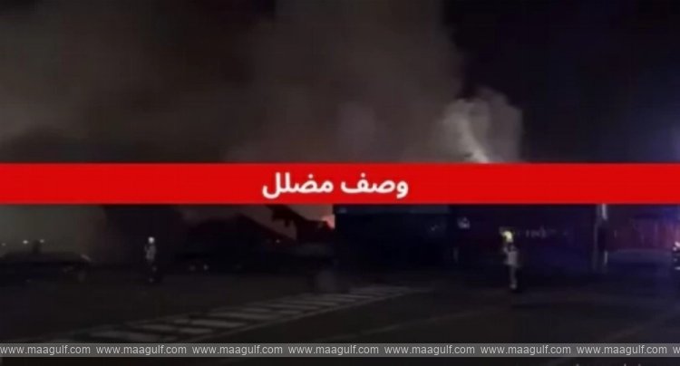 Video of Houthi attack on Yanbu oil facilities is fake!