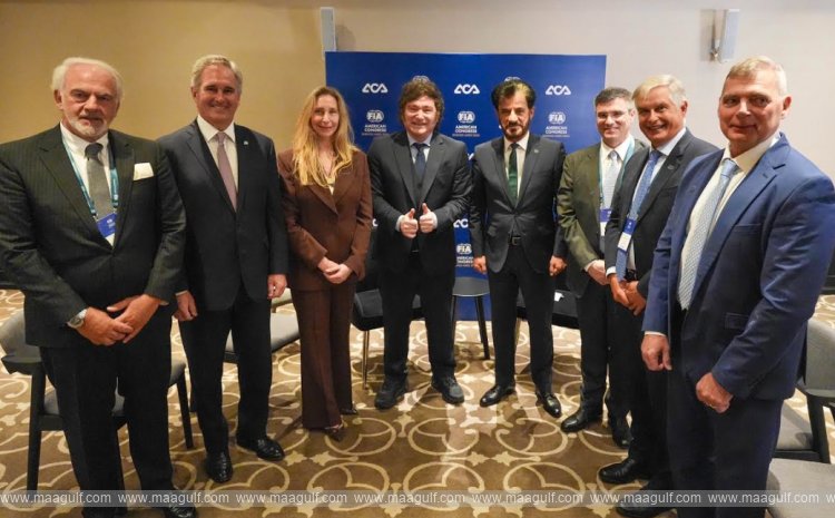 Argentinian President Javier Milei and FIA President Mohammed Ben Sulayem open FIA American Congress in Buenos Aires