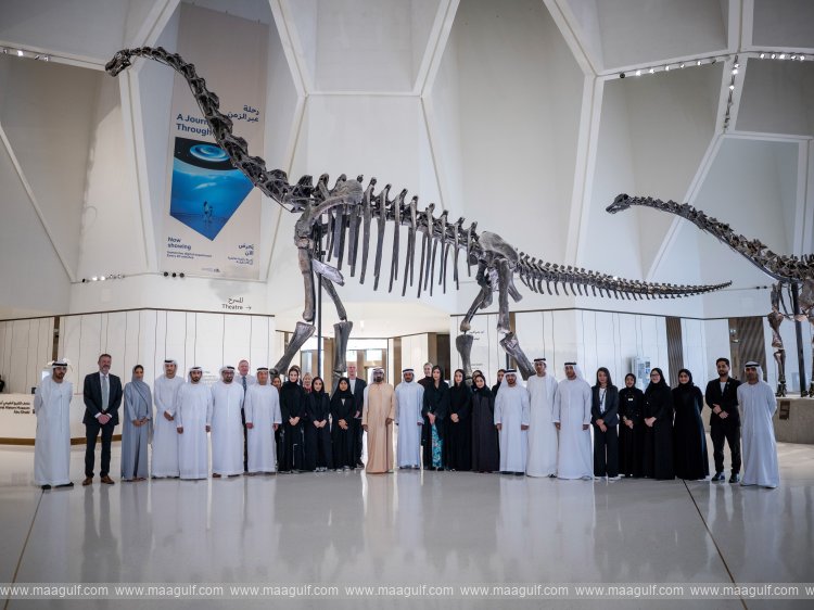 Sheikh Mohammed visits Natural History Museum Abu Dhabi