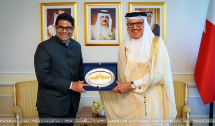 Appreciation for strengthening Bahrain-India relations..!!