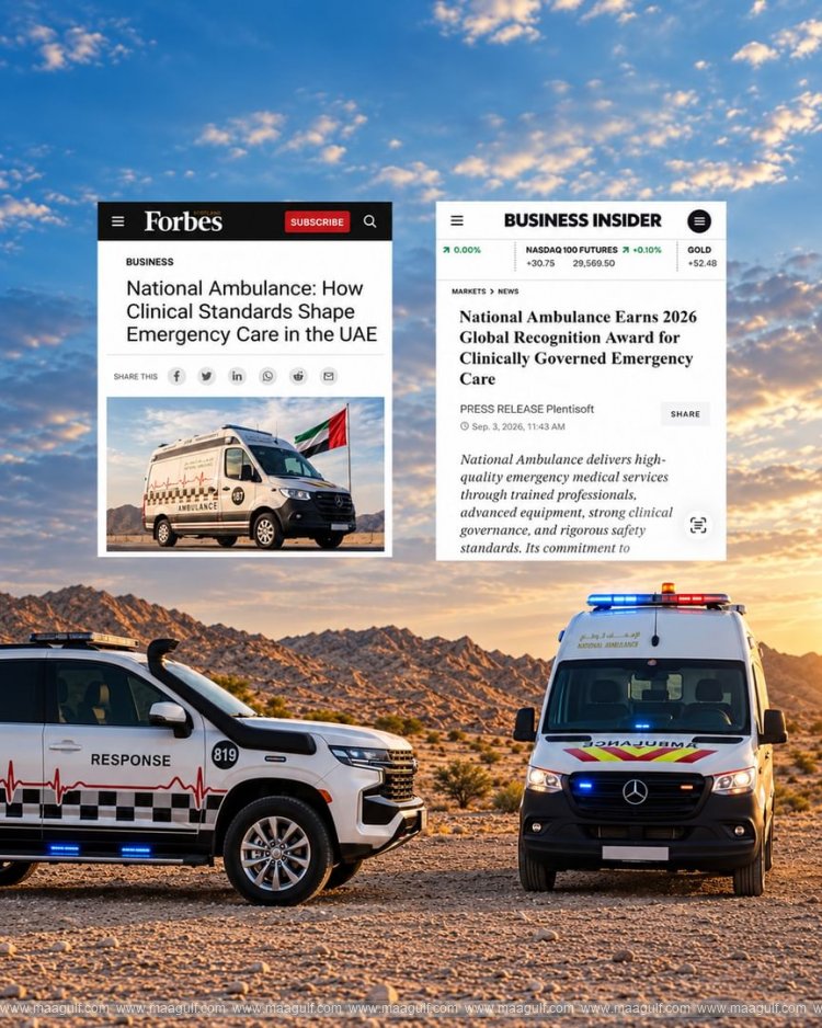 National Ambulance wins 2026 Global Recognition Award