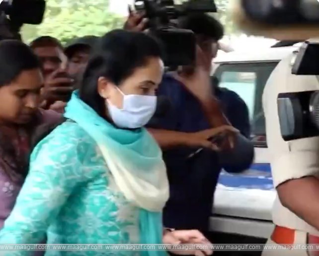 YouTuber Rama Nandana appears before police for questioning