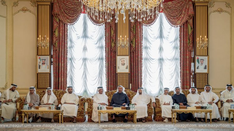 UAE President and Ruler of Ras Al Khaimah offer condolences on passing of Mohammed bin Butti Al Hamed’s wife