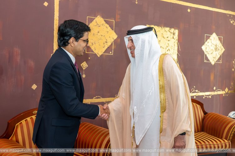 Consul General of India Dr. Vishnuvardhan Reddy meets Ruler of Ras Al Khaimah