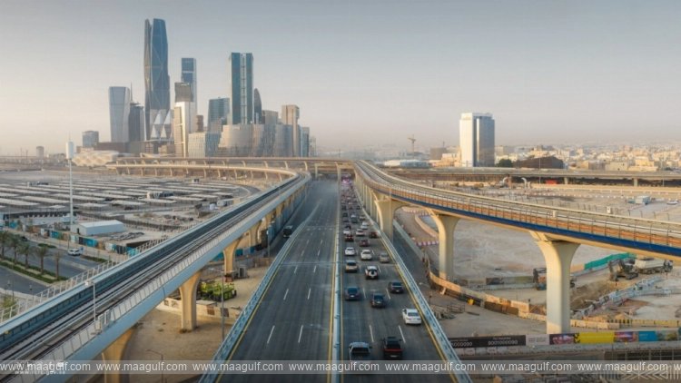 New Thumamah Road Bridge inaugurated in Riyadh...!!