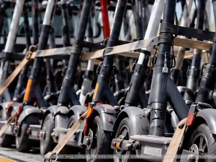 9,237 e-scooters seized in Abu Dhabi..!!