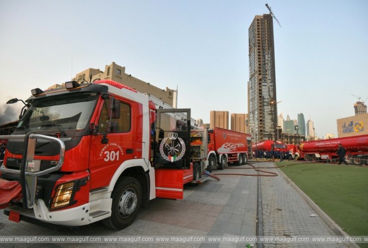 Fire accident at Havelli Apartment..!!