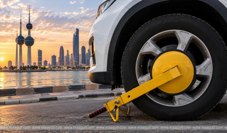 Vehicles parked in \'no parking\' zones will be fitted with wheel clamps!!