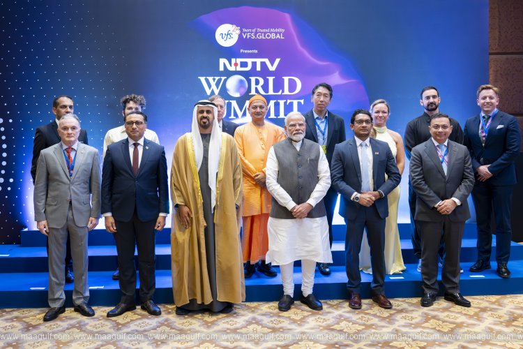 Theyab bin Mohamed bin Zayed leads UAE delegation at NDTV World Summit 2026 in New Delhi