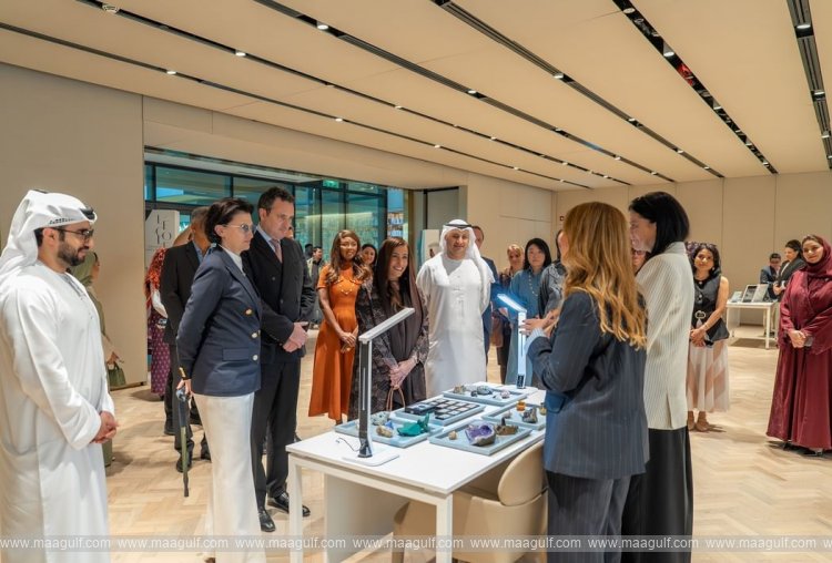 Bodour Al Qasimi opens library corner by L’ÉCOLE at HoW