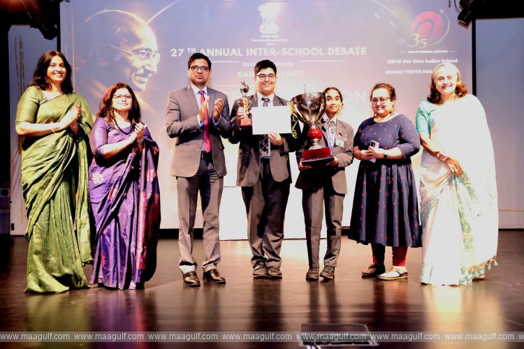 Indian Consulate in Dubai Hosts 27th Inter-School Debate Competition Finale