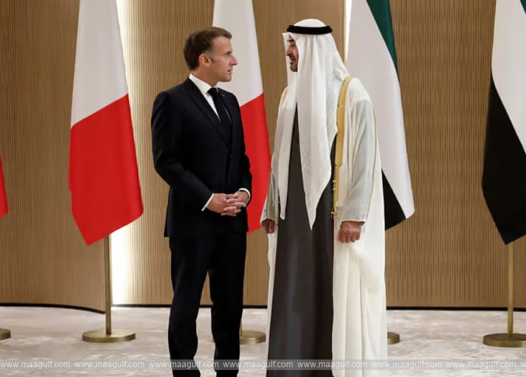 Sheikh Mohamed bin Zayed, Emmanuel Macron discuss strengthening UAE-France relations