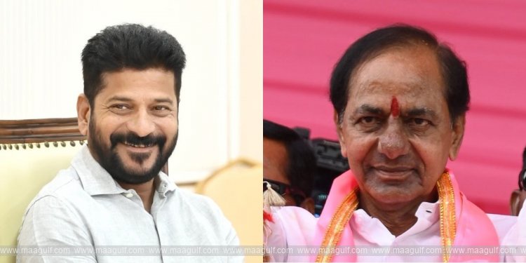 CM Revanth, KCR extend Saddula Bathukamma greetings to Telangana Ladies