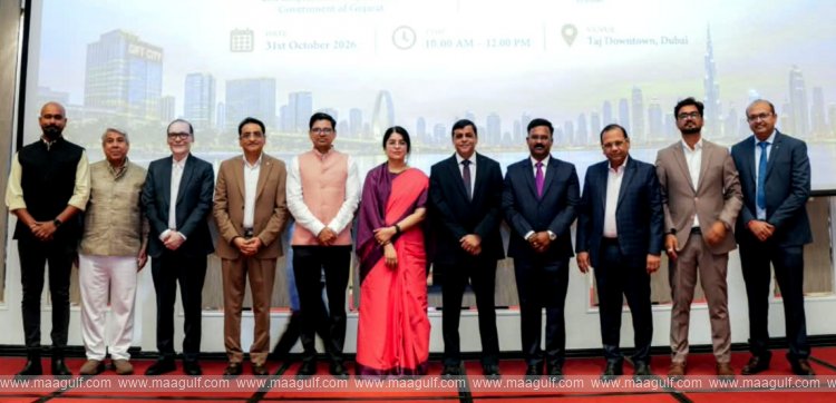 Gujarat Secretary Lochan Sehra Interacts with Indian Diaspora in Dubai