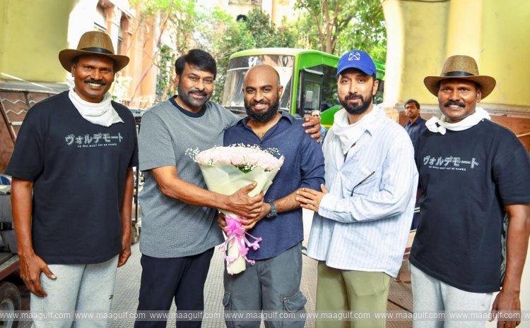 డీవోపీ విజయ్ కార్తీక్ కన్నన్ ను అభినందించిన మెగాస్టార్ చిరంజీవి