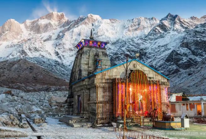 Heavy snowfall in Kedarnath.. Key advice for pilgrims