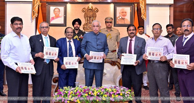 లోక్ భవన్‌లో 77వ టీబీ సీల్ విక్రయ కార్యక్రమాన్ని ప్రారంభించిన గవర్నర్ అబ్దుల్ నజీర్