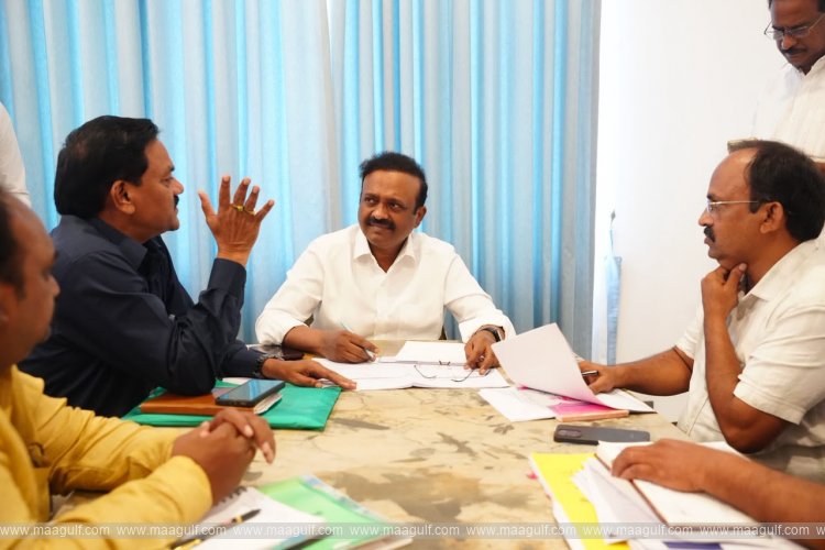 జాతీయ రహదారి పనులపై ఎంపీ బాలశౌరి సమీక్ష