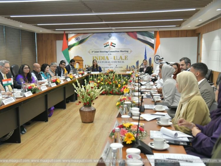 Noura Al Kaabi co-chairs Third Meeting of UAE–India Cultural Council Joint Steering Committee in New Delhi